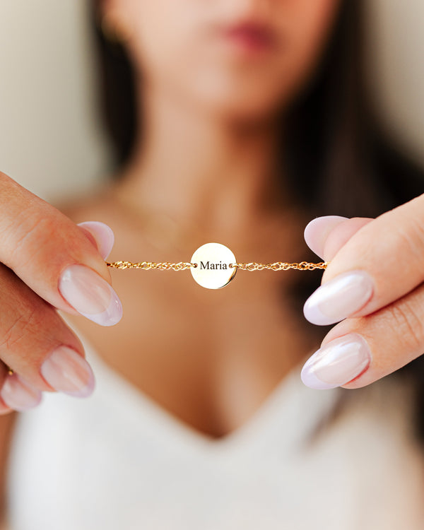 Bracelet Pendentif Naïa – Acier Inoxydable 316L