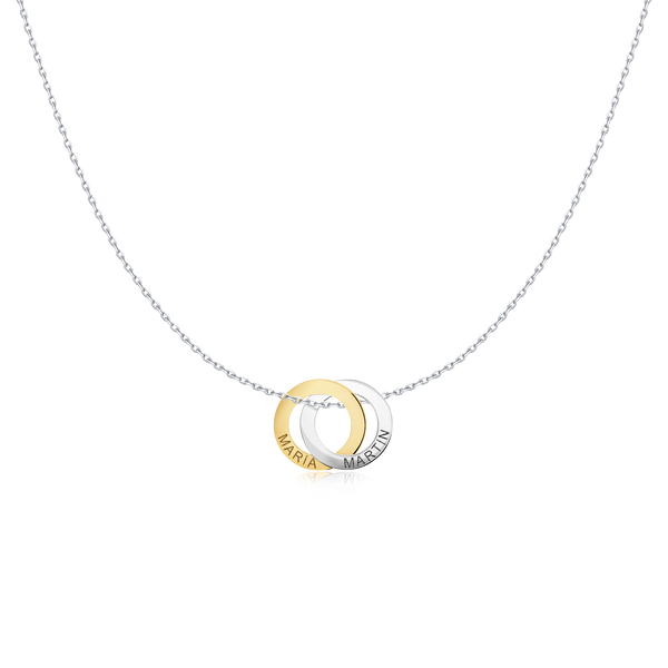 Collier Anneau Luna – Acier Inoxydable 316L