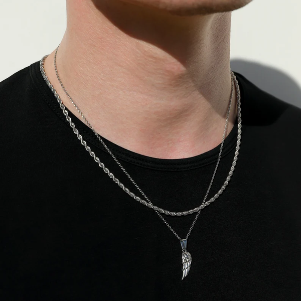 Collier Homme Ismaël – Acier Inoxydable 316L
