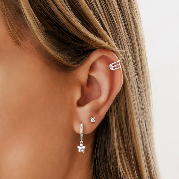 Boucles d’Oreilles Soléna – Argent 925
