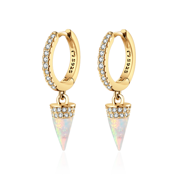 Boucles d’Oreilles Soline – Argent 925