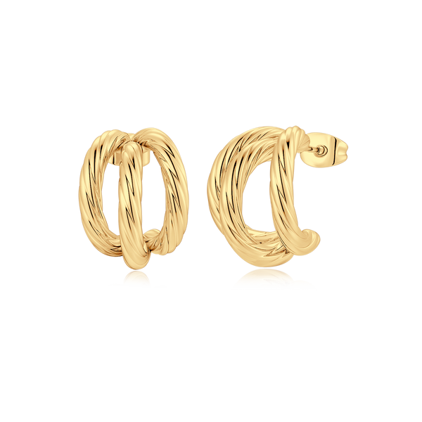 Boucles d’Oreilles Élora – Acier Inoxydable 316L