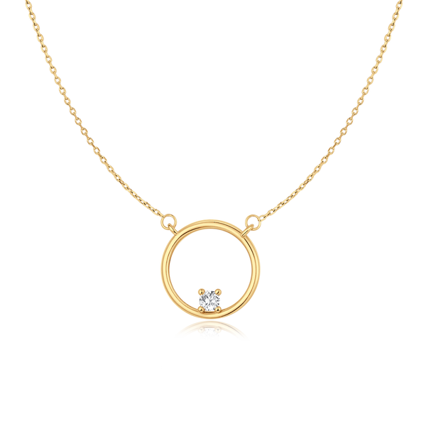 Collier Anneau Alba – Argent 925