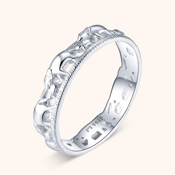 Bague elephants Iséa – Argent 925