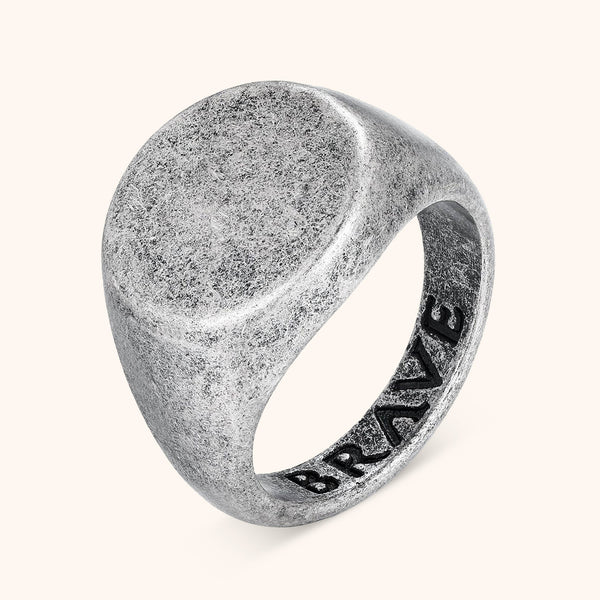 Bague Homme Idris – Acier Inoxydable 316L