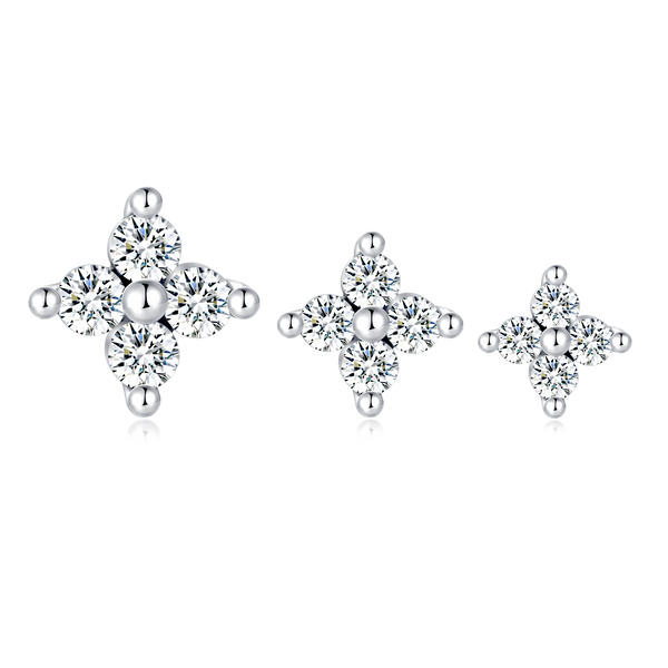 Boucles d’Oreilles Alba – Argent 925