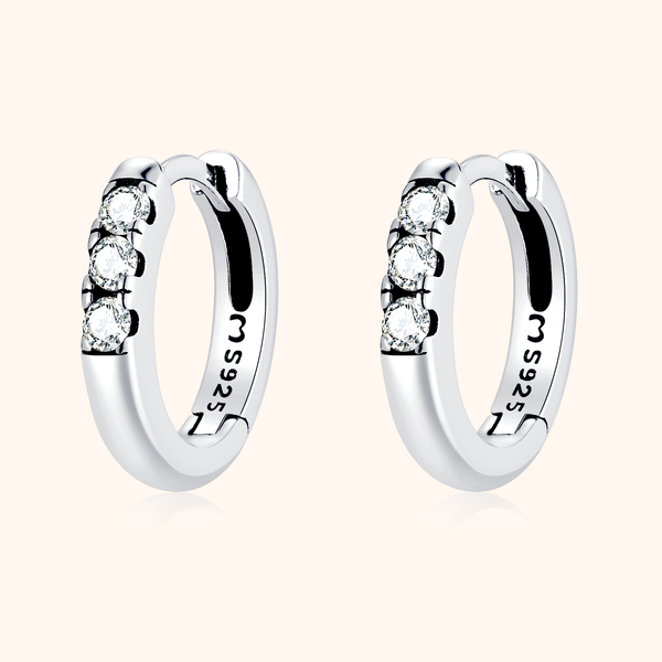 Boucles d’Oreilles Mira – Argent 925