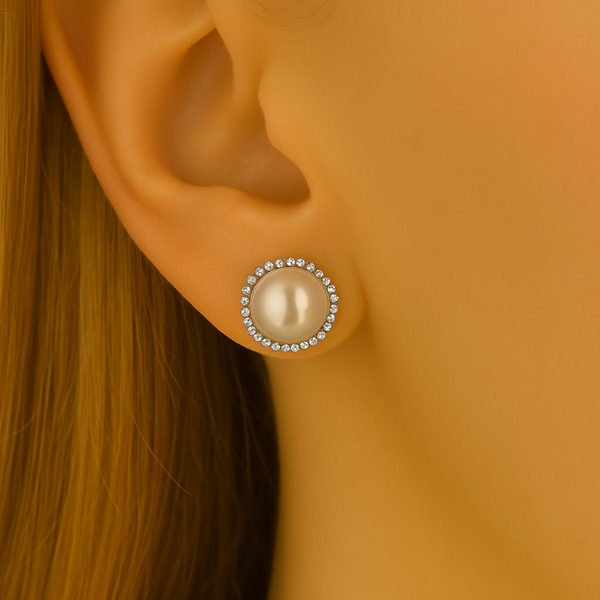 Inspirées de l’univers marin, ces boucles d’oreilles en Argent blanc 925 Sterling hypoallergénique 