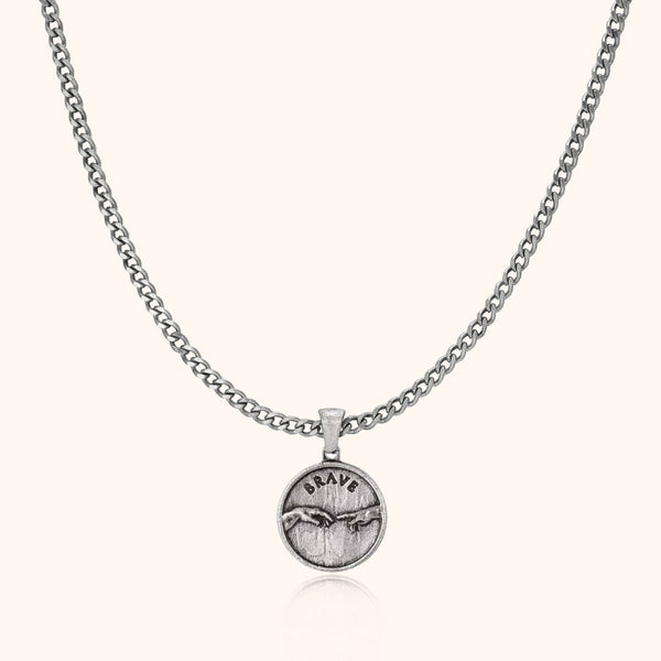 Collier Homme Pendentif Idris – Acier Inoxydable 316L